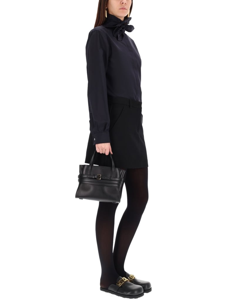cotton poplin jacquard shirt by Selfnex