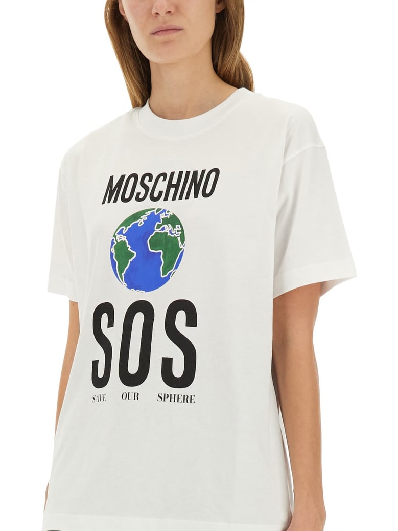 cotton t-shirt with print by Selfnex