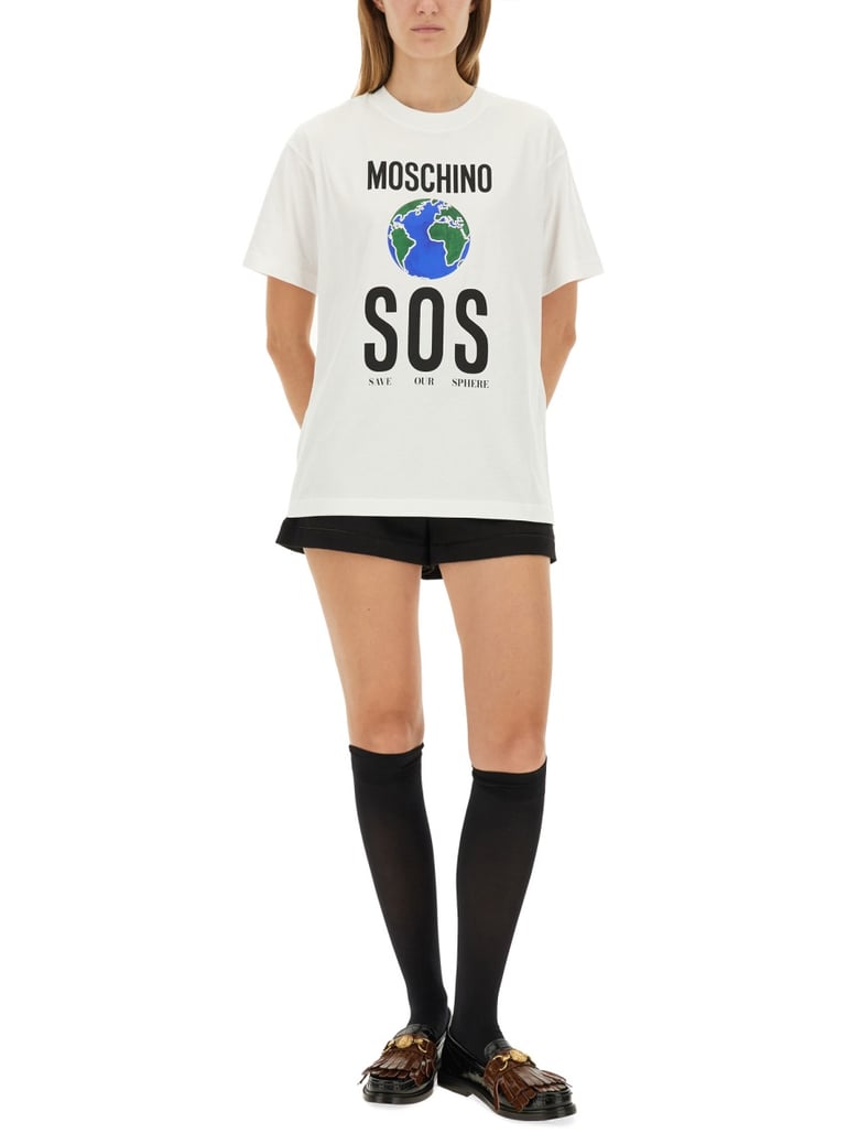 cotton t-shirt with print by Selfnex