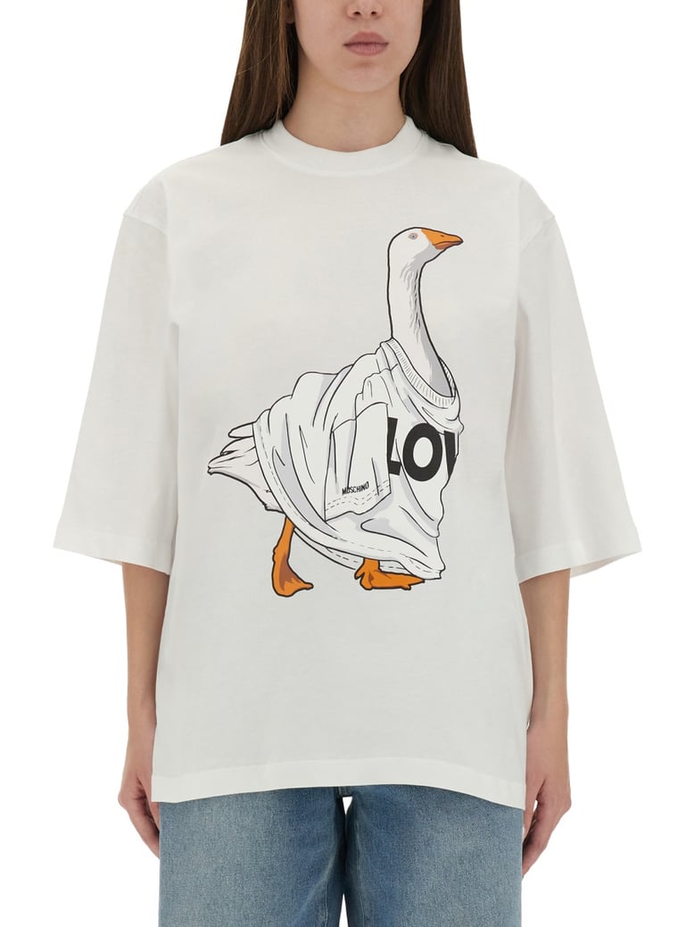 goose jersey t-shirt by Selfnex