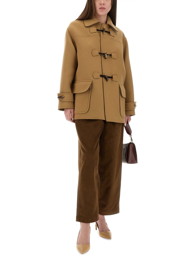 brown corduroy pants by Selfnex