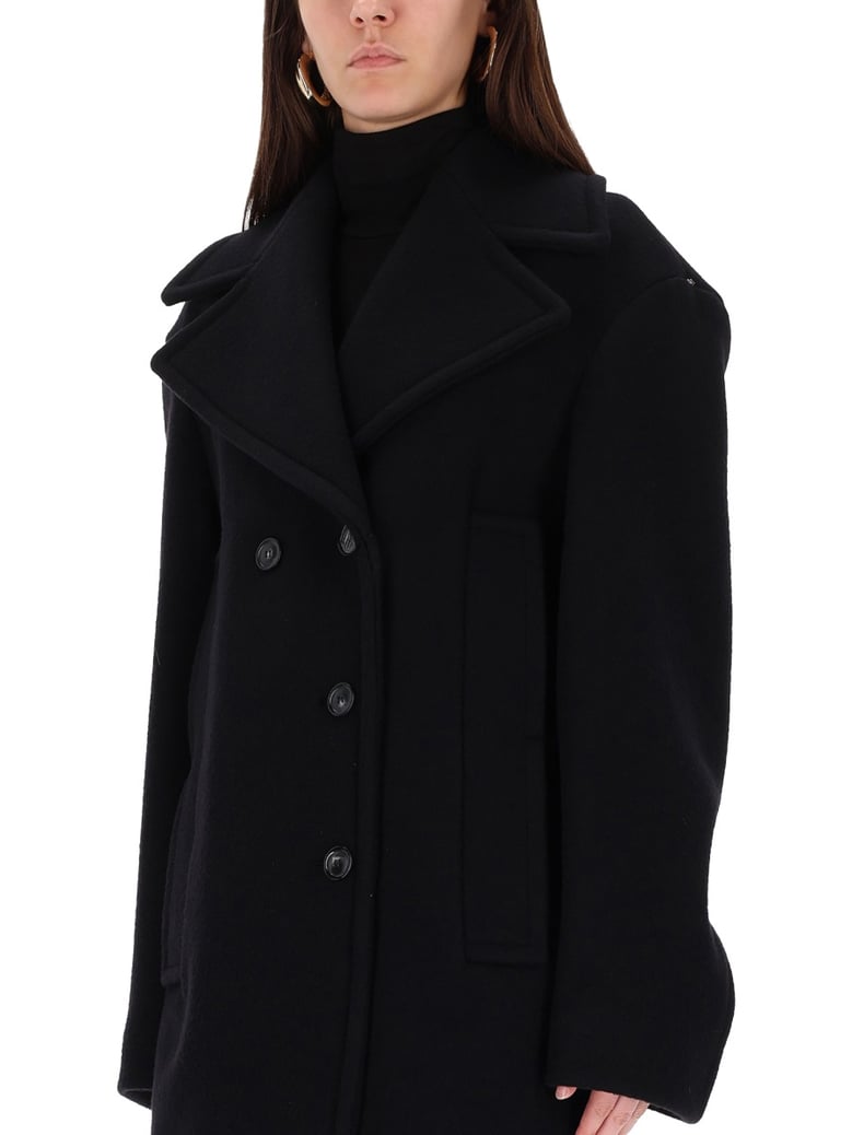 double-breasted coat by Selfnex