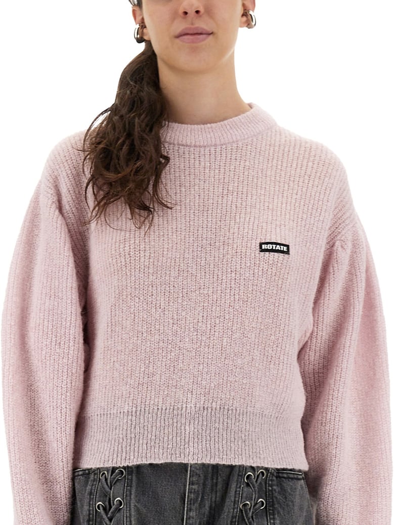 wool puff sweater by Selfnex