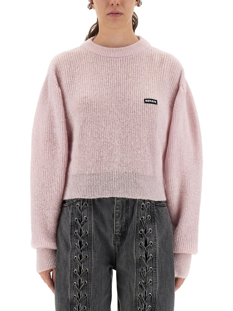 wool puff sweater by Selfnex