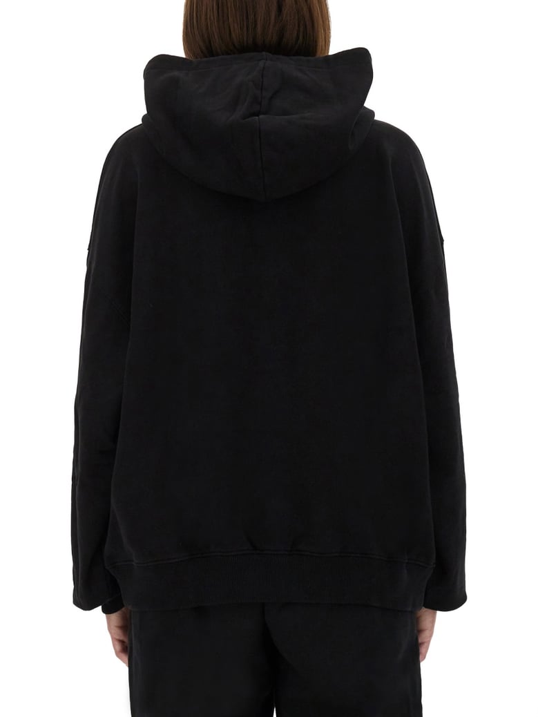 hooded sweatshirt with logo by Selfnex