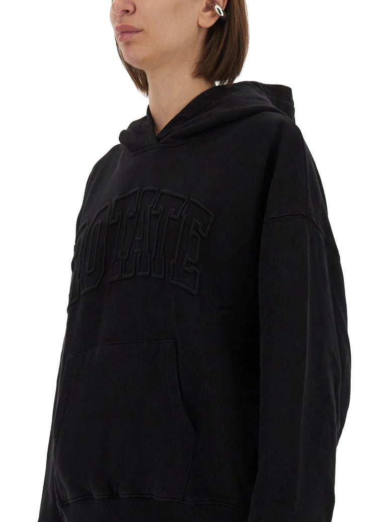 hooded sweatshirt with logo by Selfnex