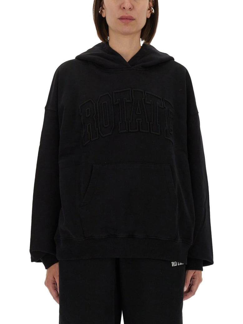 hooded sweatshirt with logo by Selfnex