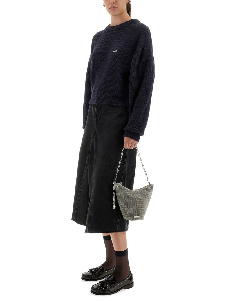 wool puff sweater by Selfnex