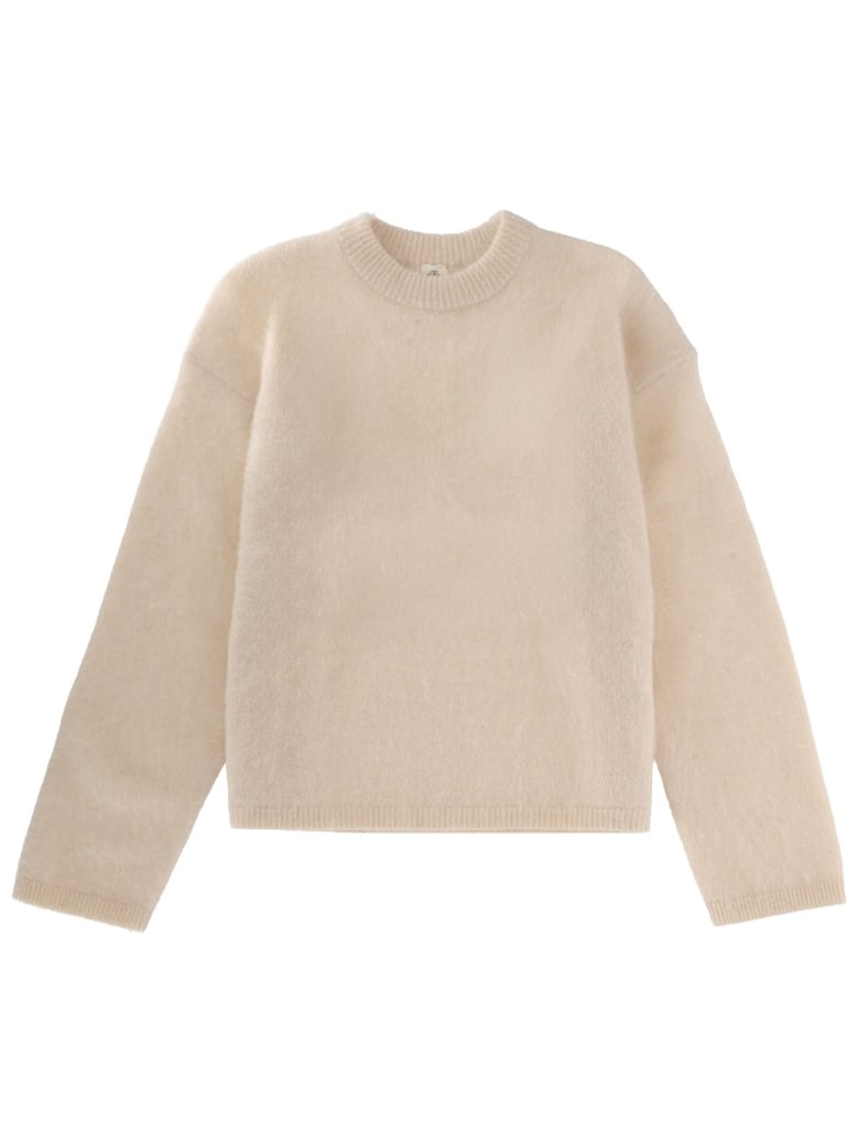 ivory boyfriend sweater by Selfnex