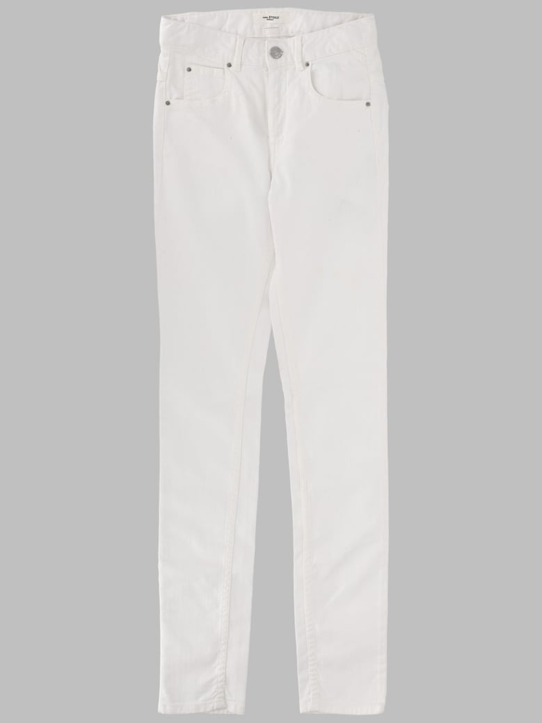 jeans cotton denim white by Selfnex