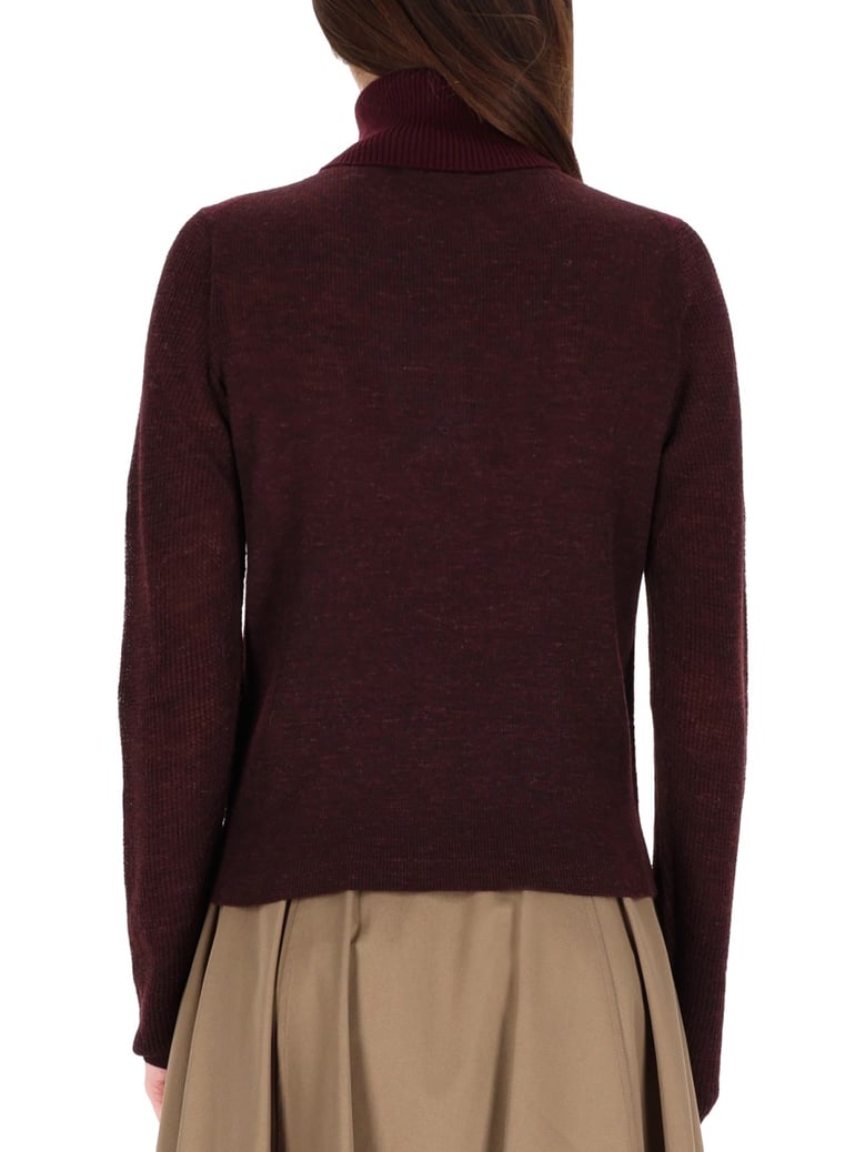 wool blend pullover by Selfnex
