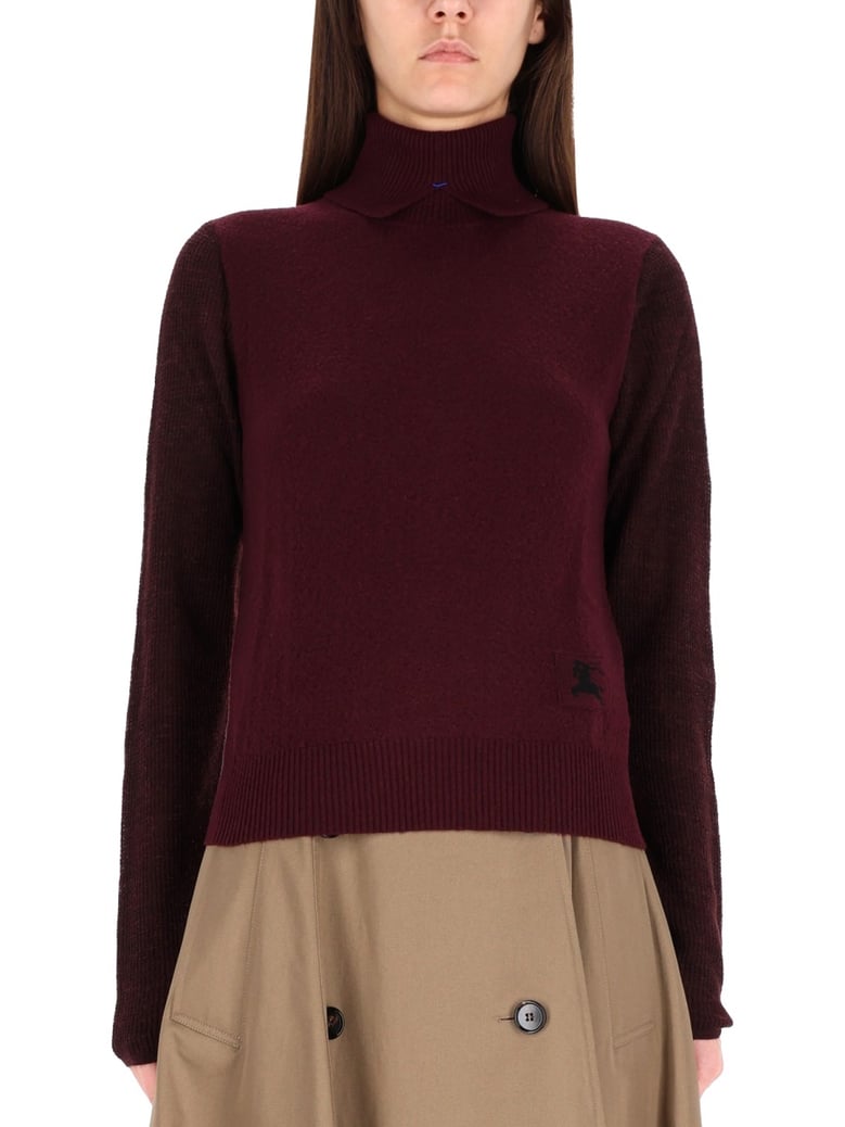 wool blend pullover by Selfnex