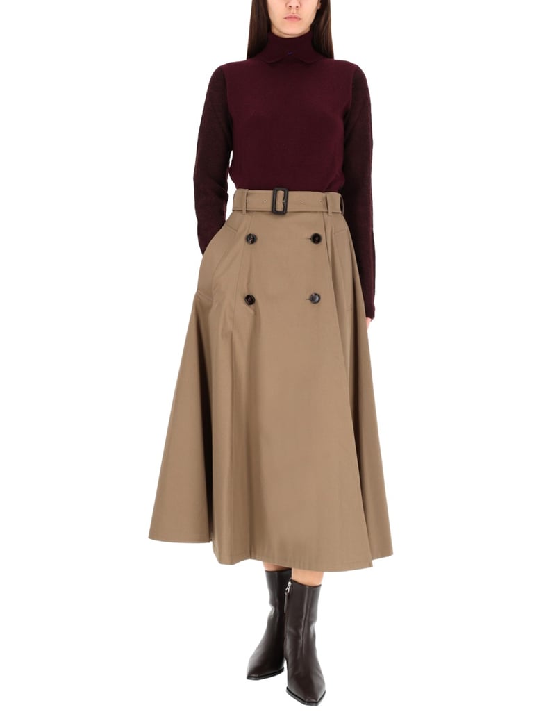 wool blend pullover by Selfnex