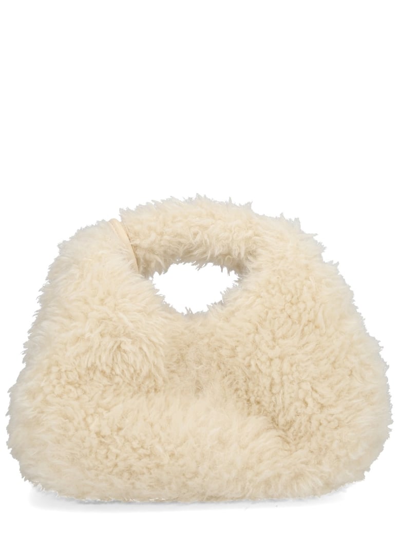 faux fur hobo bag by Selfnex