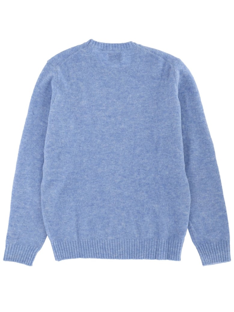 wool sweater in azure by Selfnex