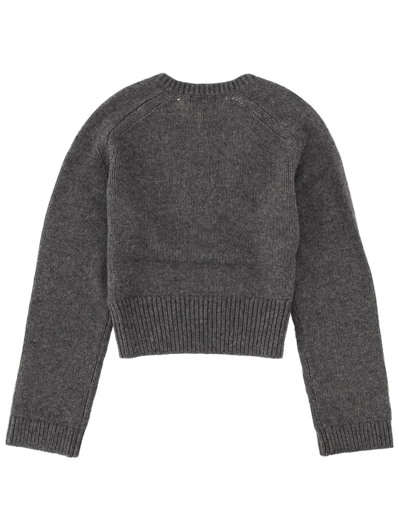 v-neck cashmere blend sweater by Selfnex