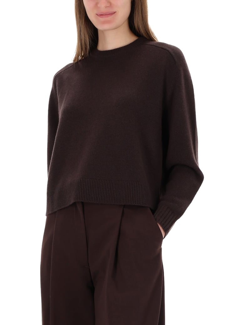 cashmere sweater in brown by Selfnex