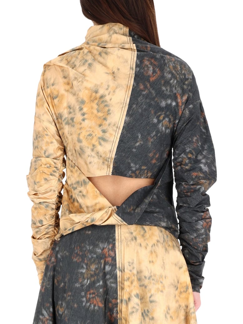 tops with ruches in multicolour by Selfnex