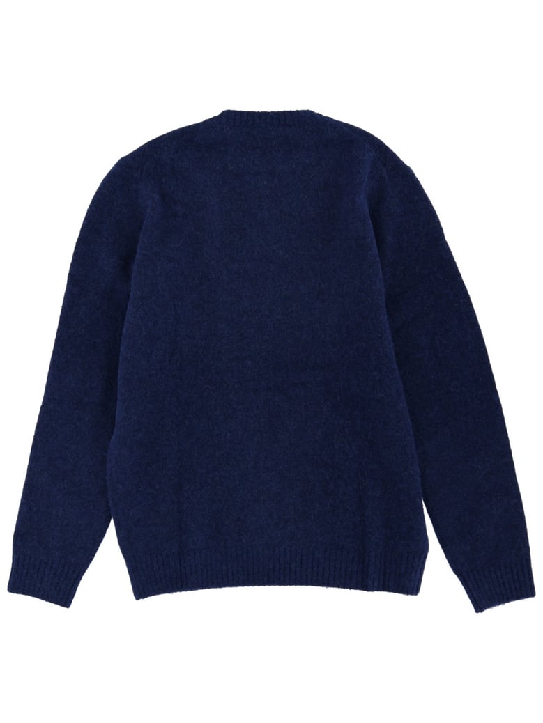 wool sweater in blue by Selfnex