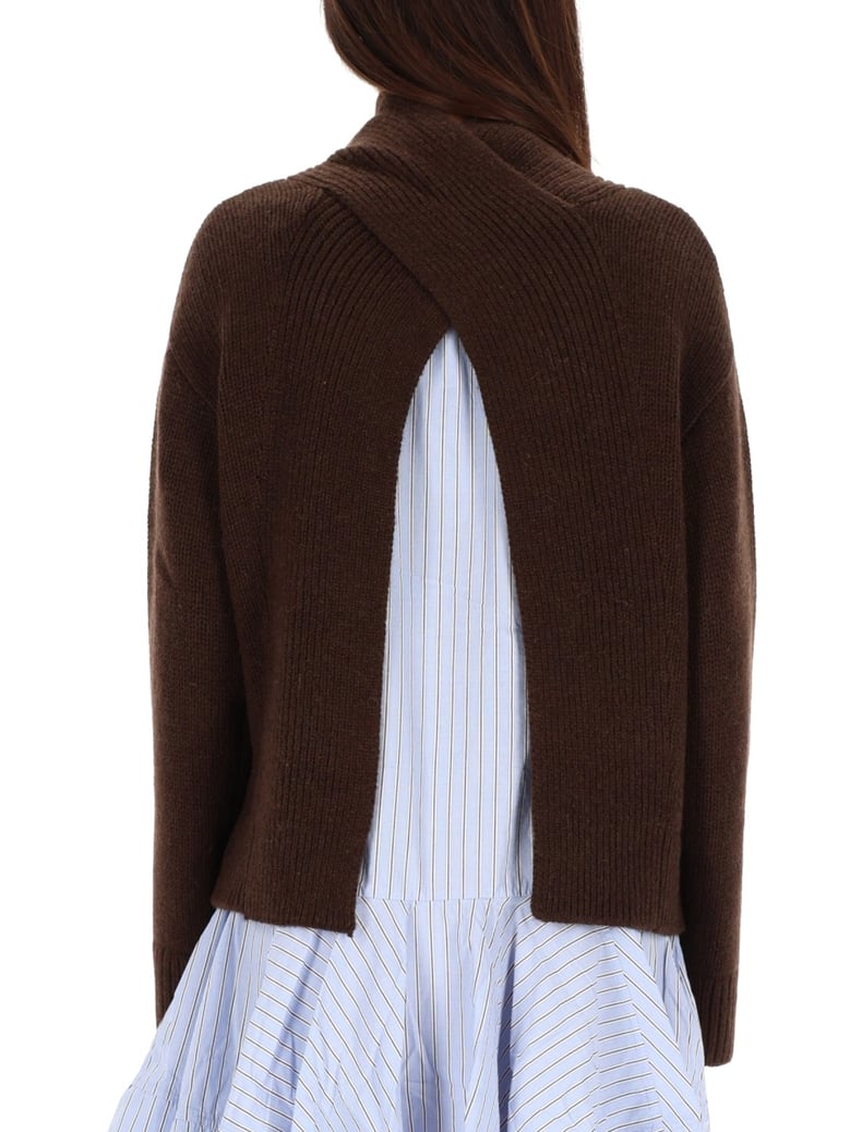 wool blend sweater by Selfnex