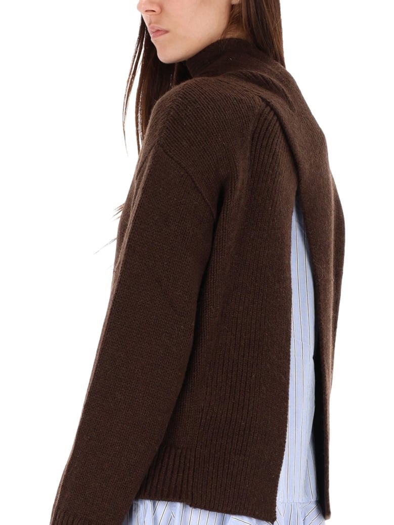 wool blend sweater by Selfnex