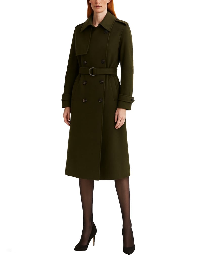belted trench coat by Selfnex