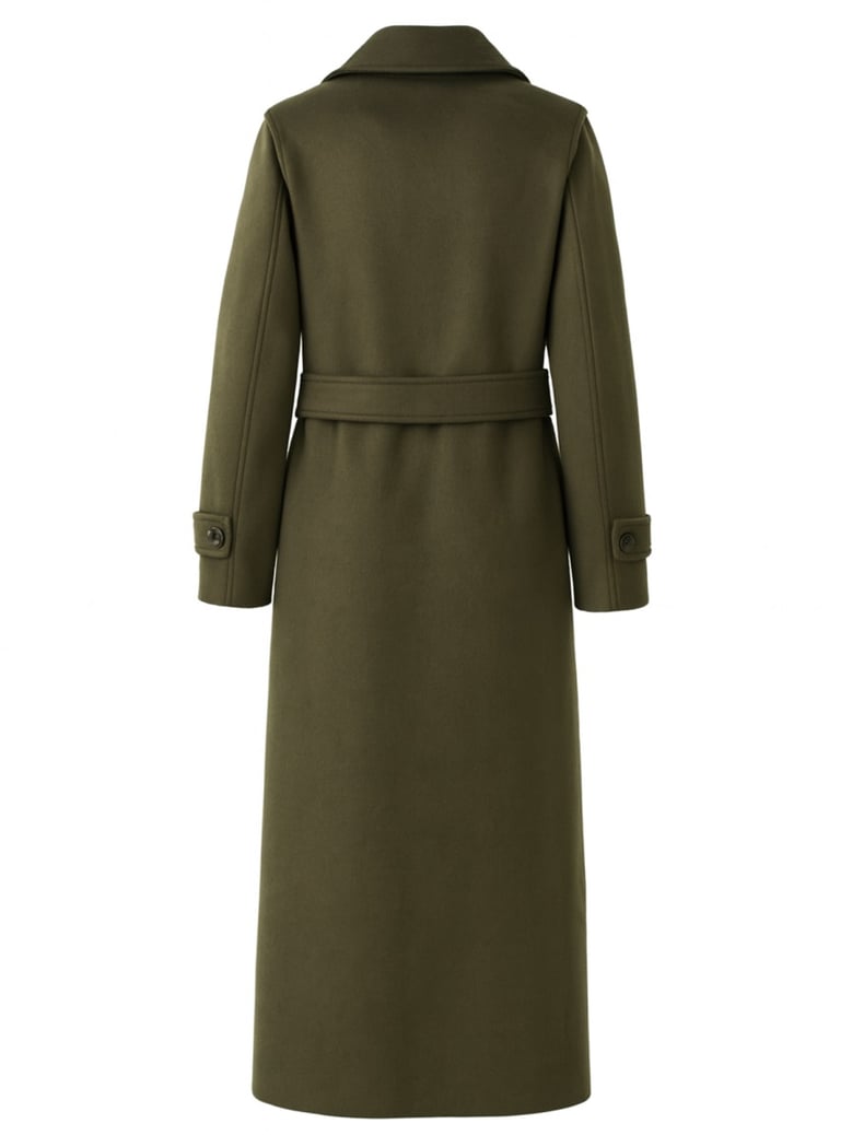 belted trench coat by Selfnex