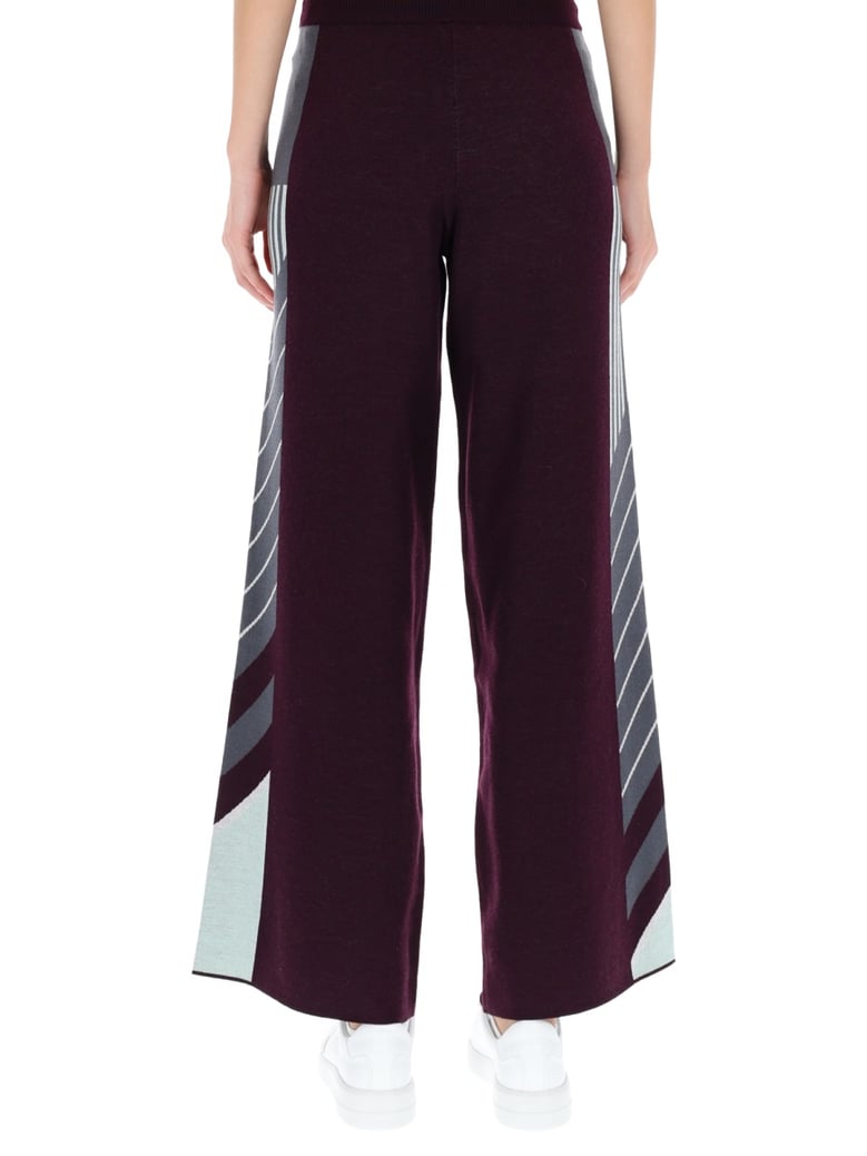 diagonal tennis pants by Selfnex