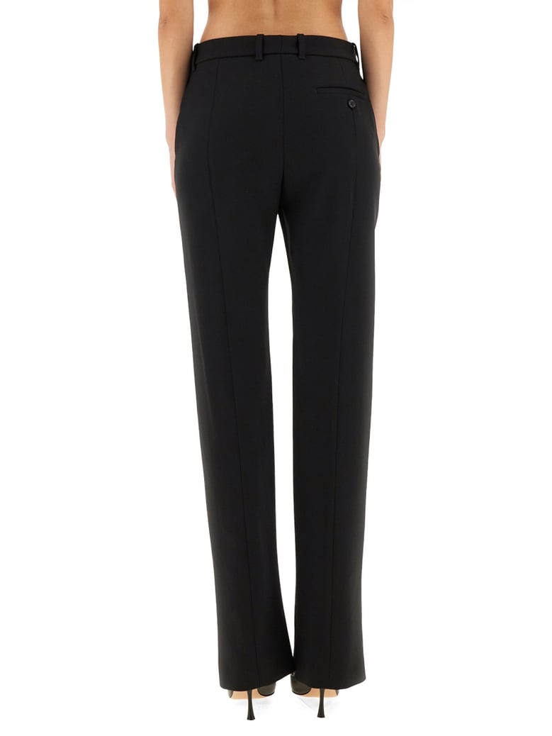 wool gabardine tailored pants by Selfnex