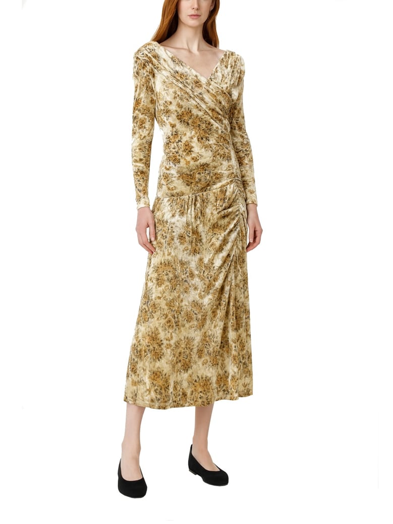 long dress with print by Selfnex