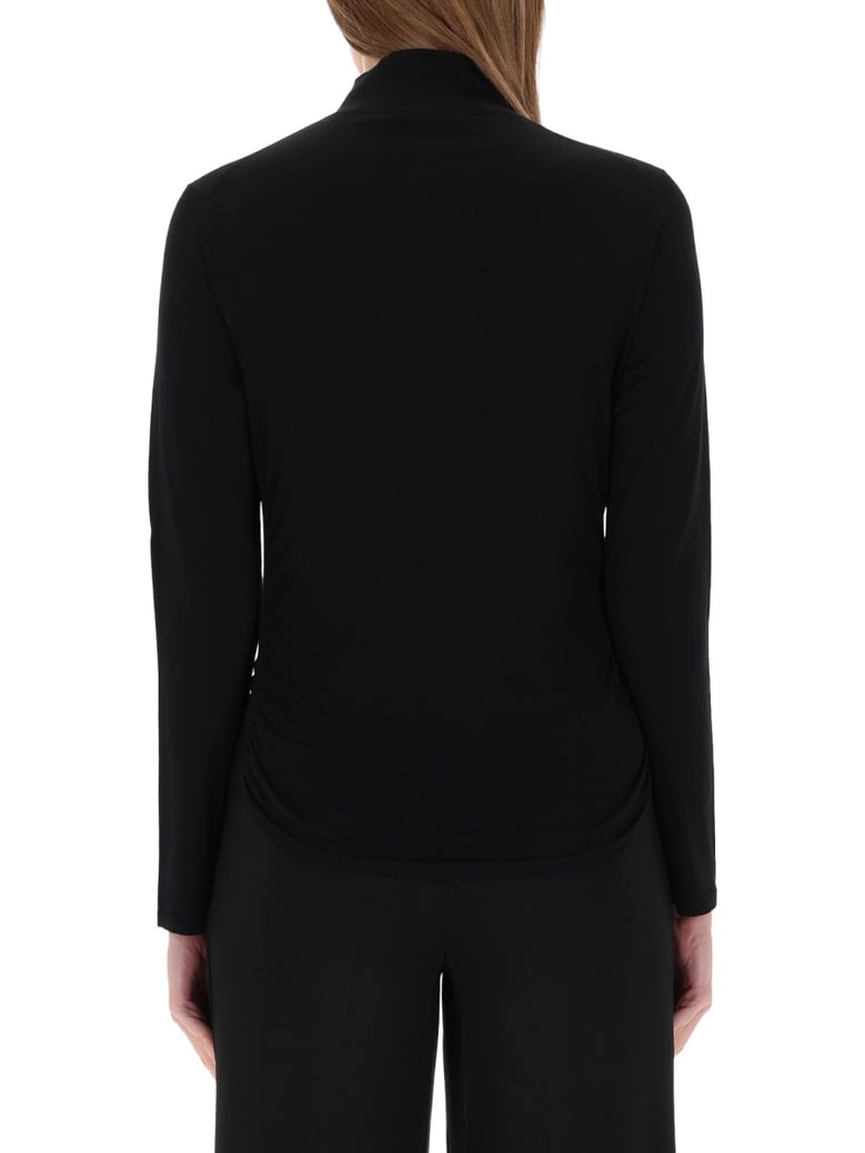 wool henley jersey by Selfnex