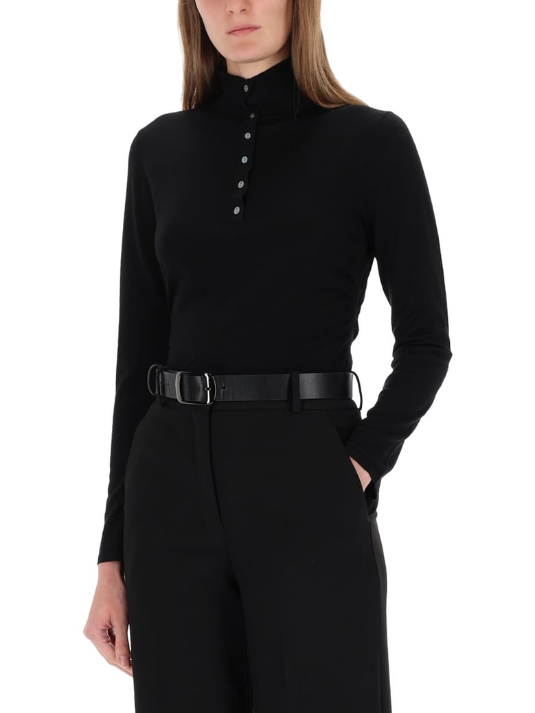 wool henley jersey by Selfnex