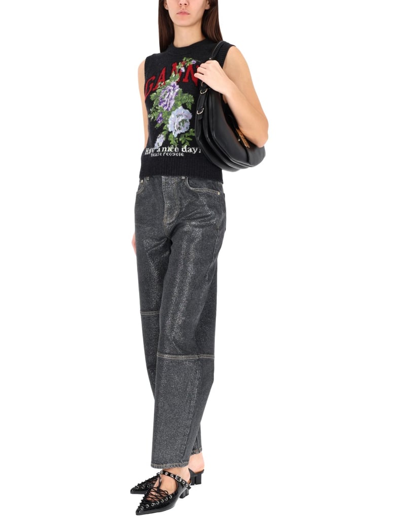 charcoal vest by Selfnex