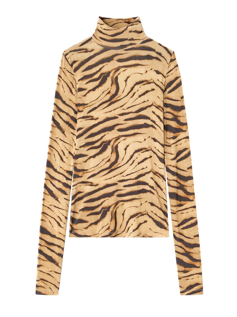 zebra print top by Selfnex