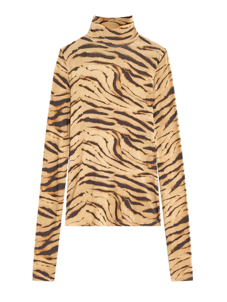zebra print top by Selfnex