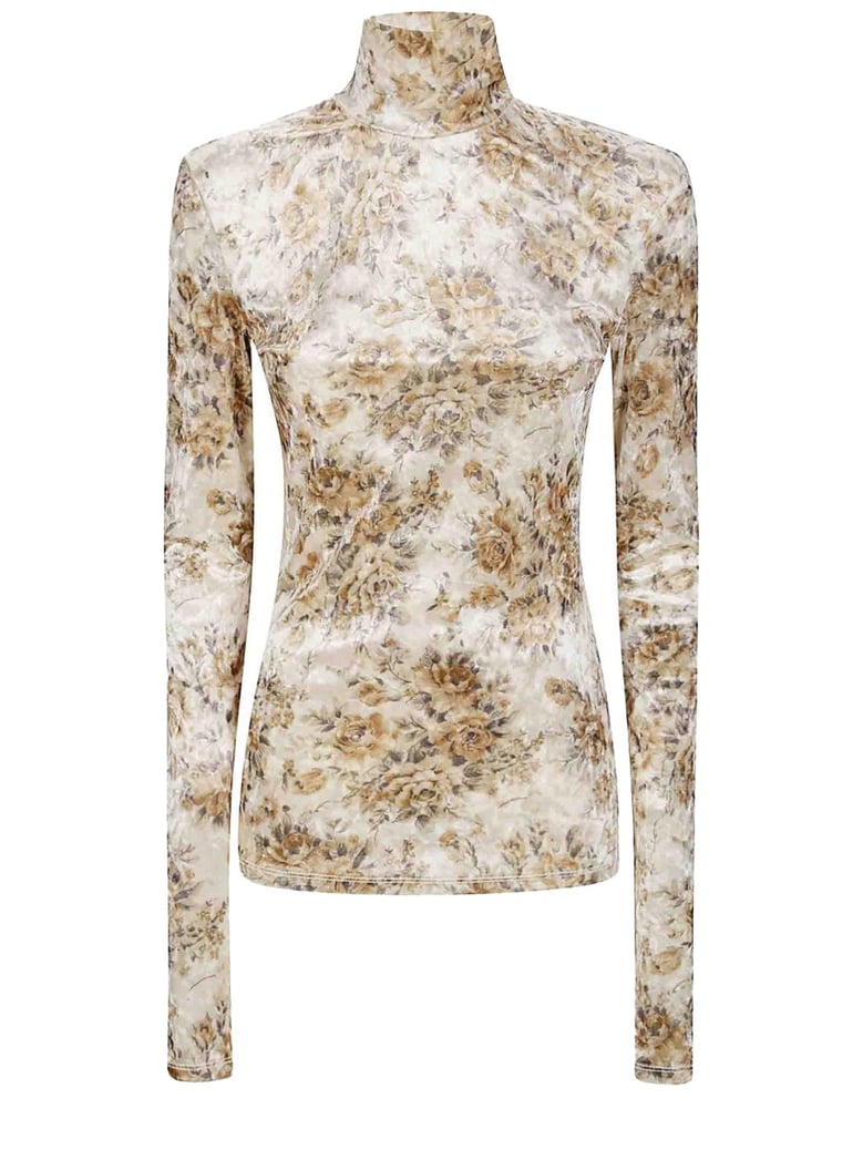 floral print top by Selfnex
