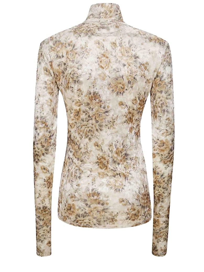 floral print top by Selfnex