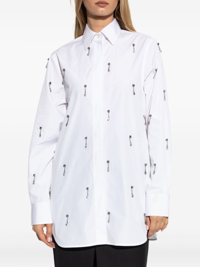 shirt with crystals by Selfnex
