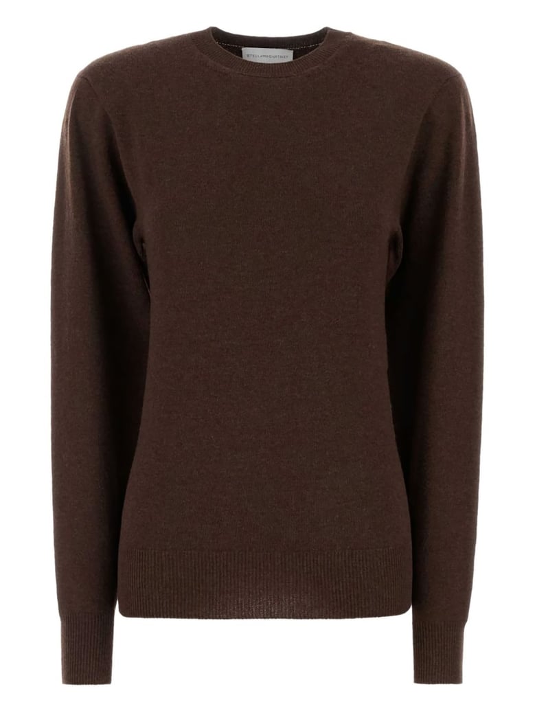 cashmere sweater in brown by Selfnex