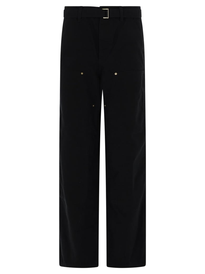pants duck cotton black by Selfnex