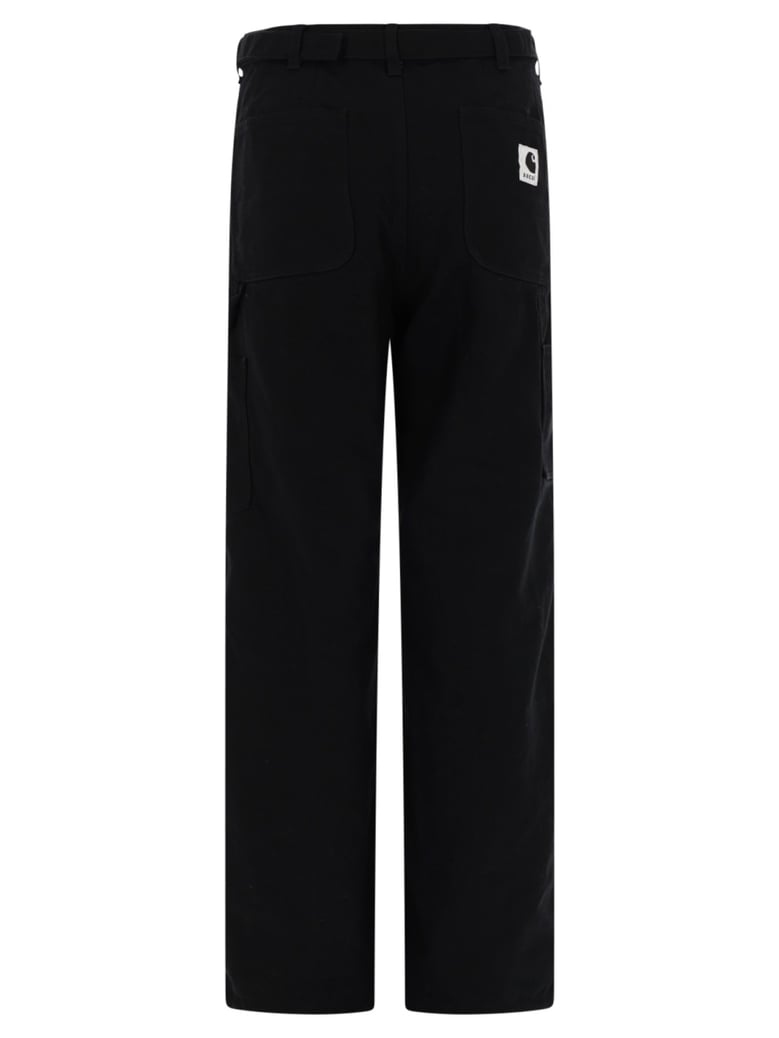 pants duck cotton black by Selfnex