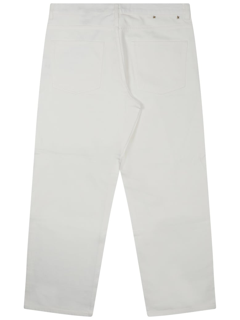 wide leg denim jeans by Selfnex