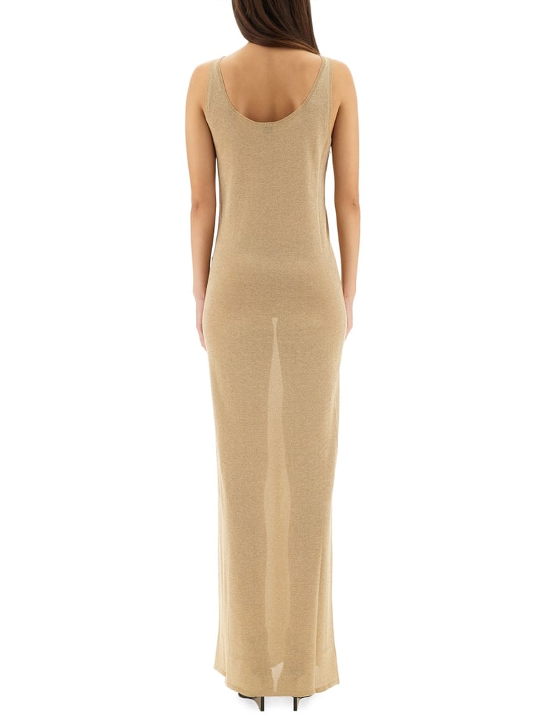 lurex knit dress by Selfnex