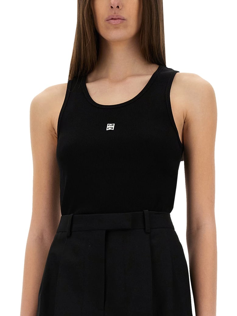 logo slim fit tank top by Selfnex