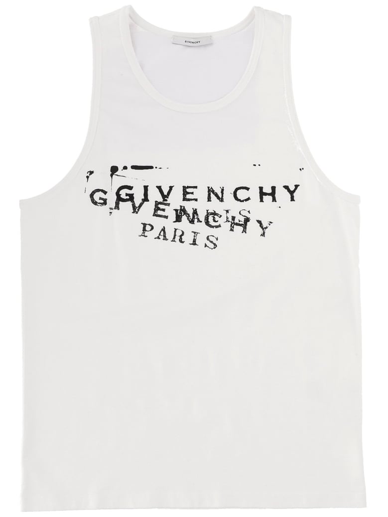 logo tank top in cotton by Selfnex