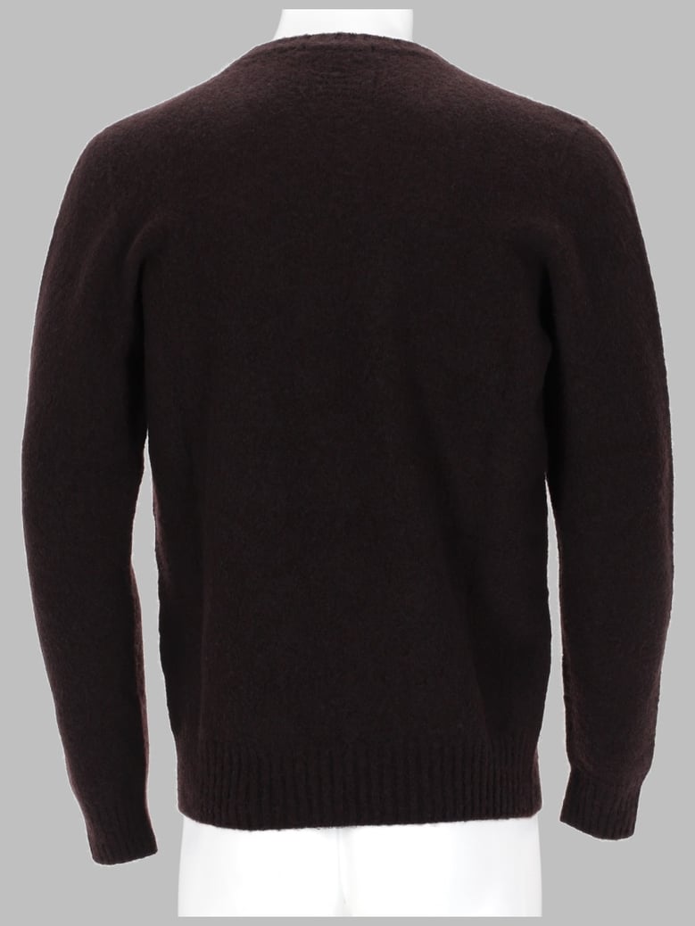 lambswool jumper brown by Selfnex