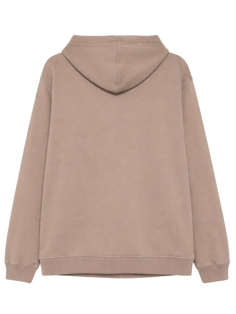 logo sweatshirt beige by Selfnex