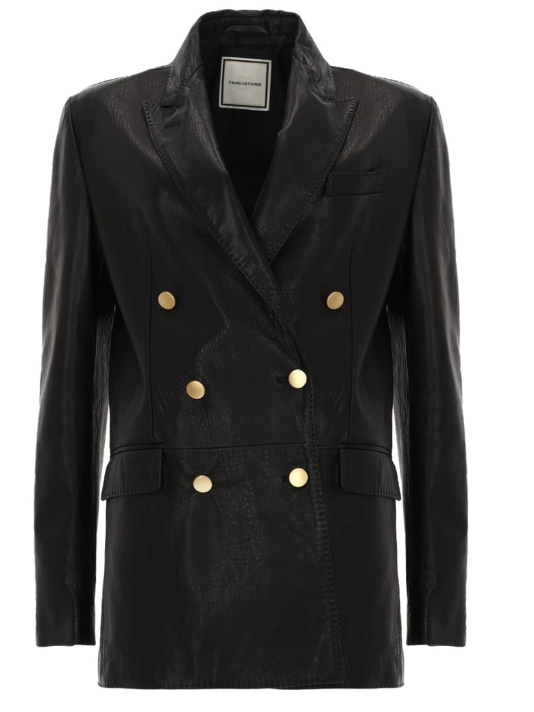 leather blazer by Selfnex