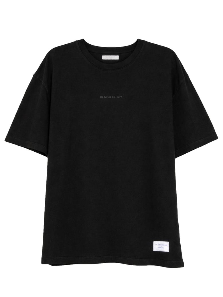 t-shirt with logo black by Selfnex