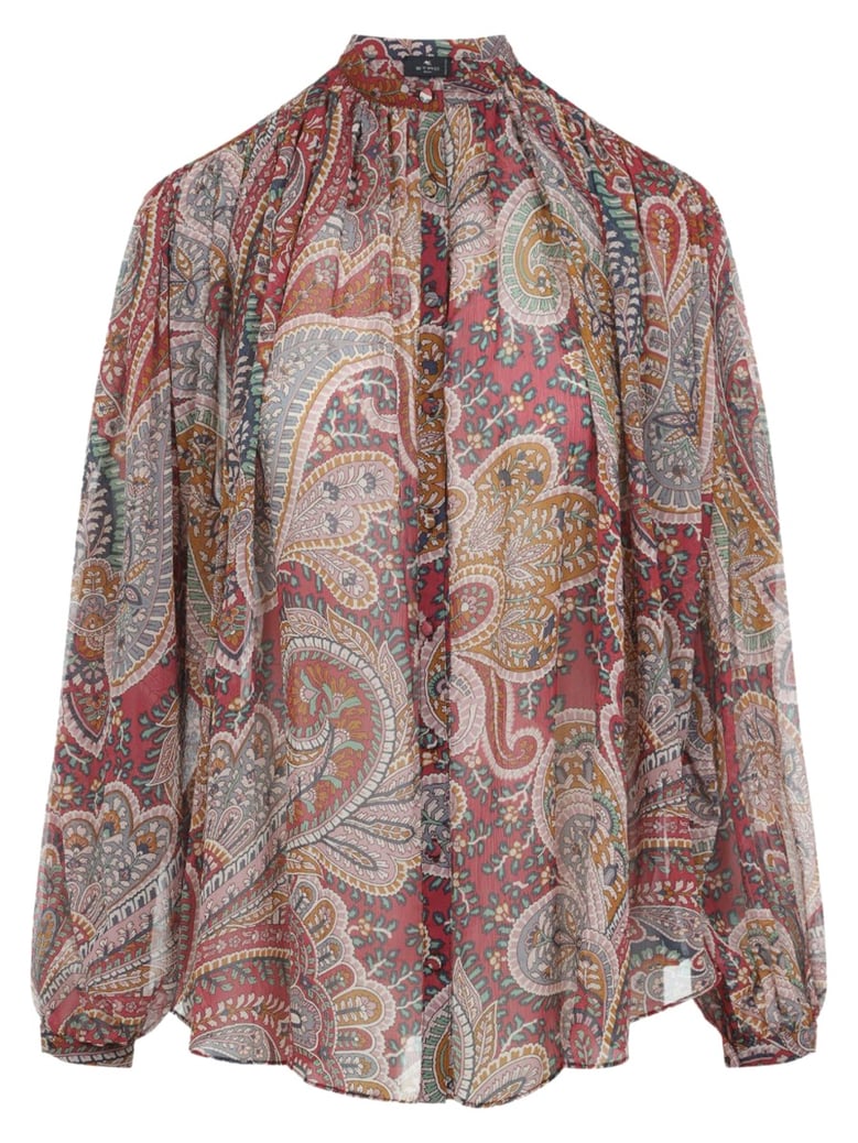 shirt paisley print multicolour by Selfnex